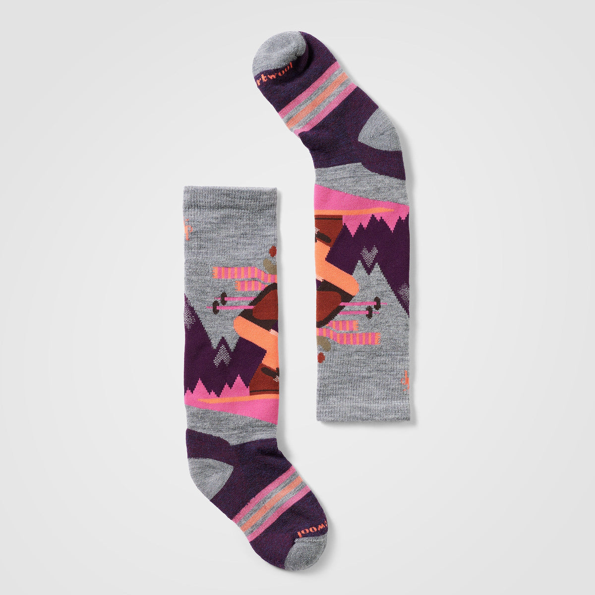 Smartwool Kids' Wintersport Mountain Moose Over the Calf Socks