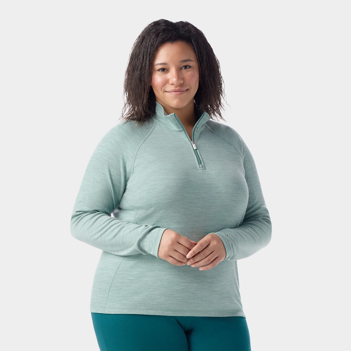 Smartwool Women's Classic Thermal Merino Base Layer 1/4 Zip Plus