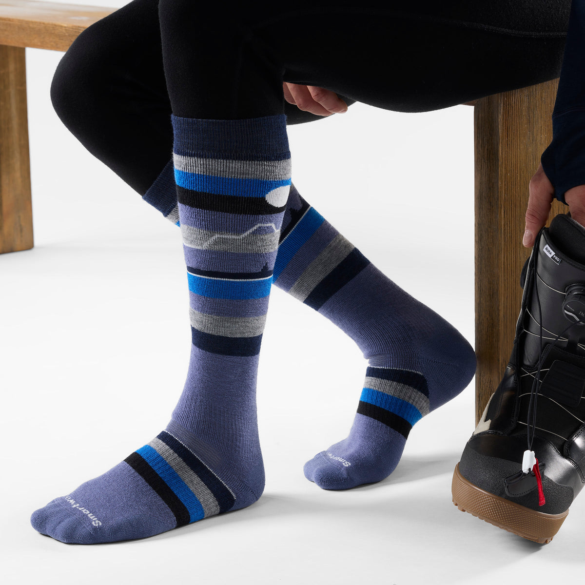 Smartwool Snowboard Cold Canyon Over the Calf Socks