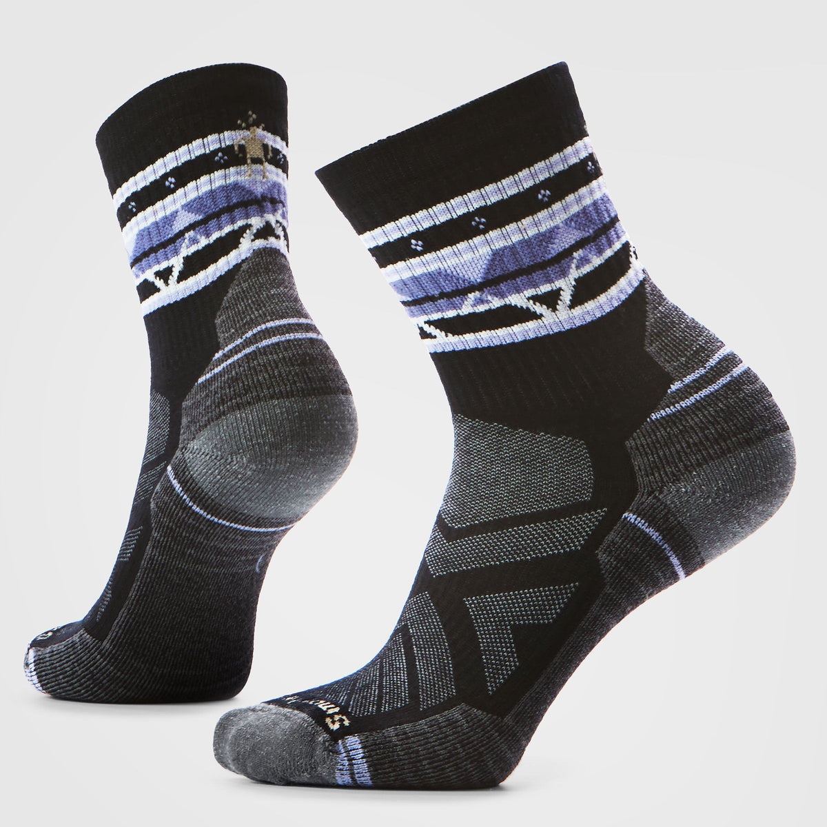 Smartwool Women's Hike Zig Zag Valley Mid Crew Socks