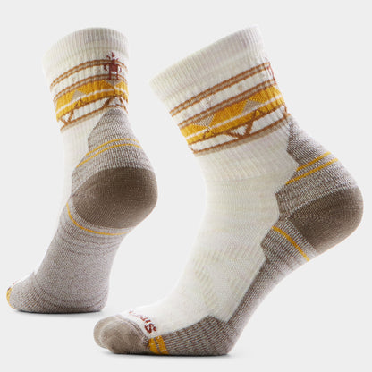 Smartwool Women's Hike Zig Zag Valley Mid Crew Socks