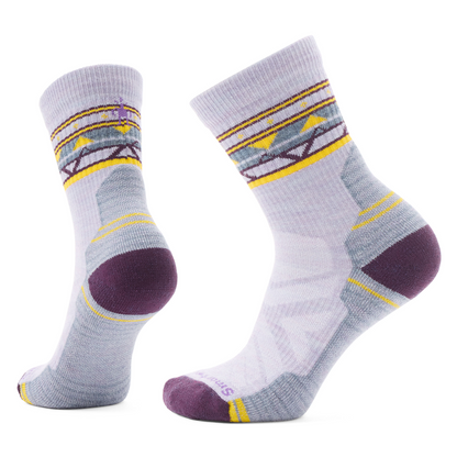 Smartwool Women's Hike Zig Zag Valley Mid Crew Socks