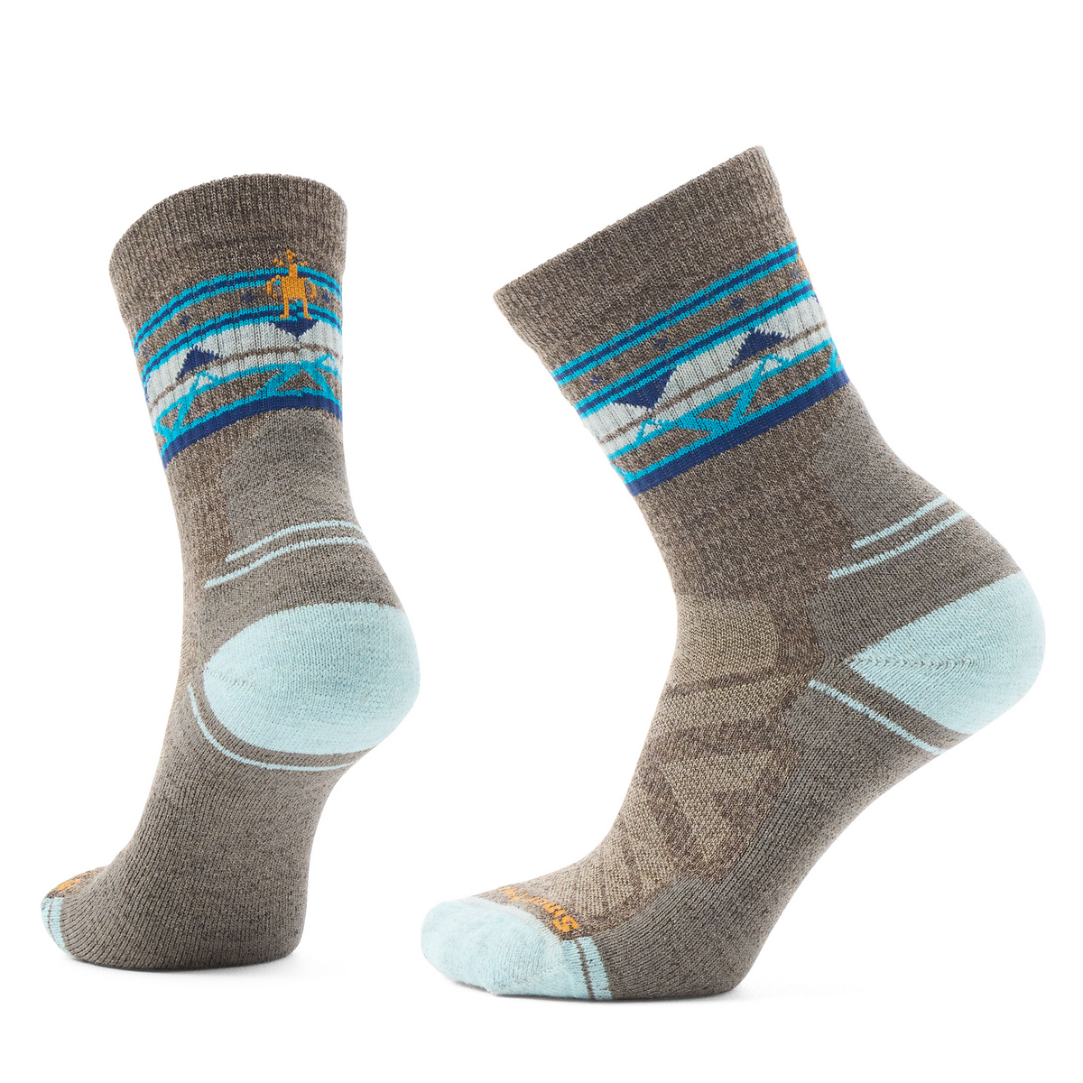 Smartwool Women's Hike Zig Zag Valley Mid Crew Socks