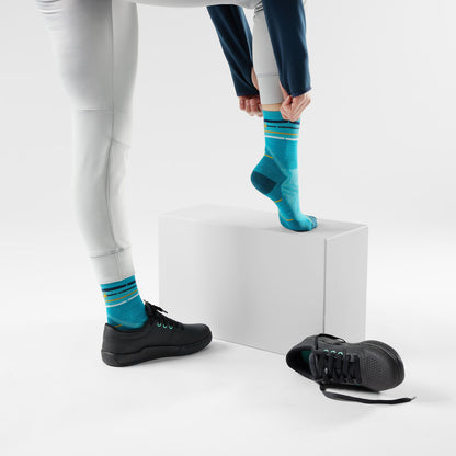 Smartwool Women's Run Zero Cushion Mid Crew Socks