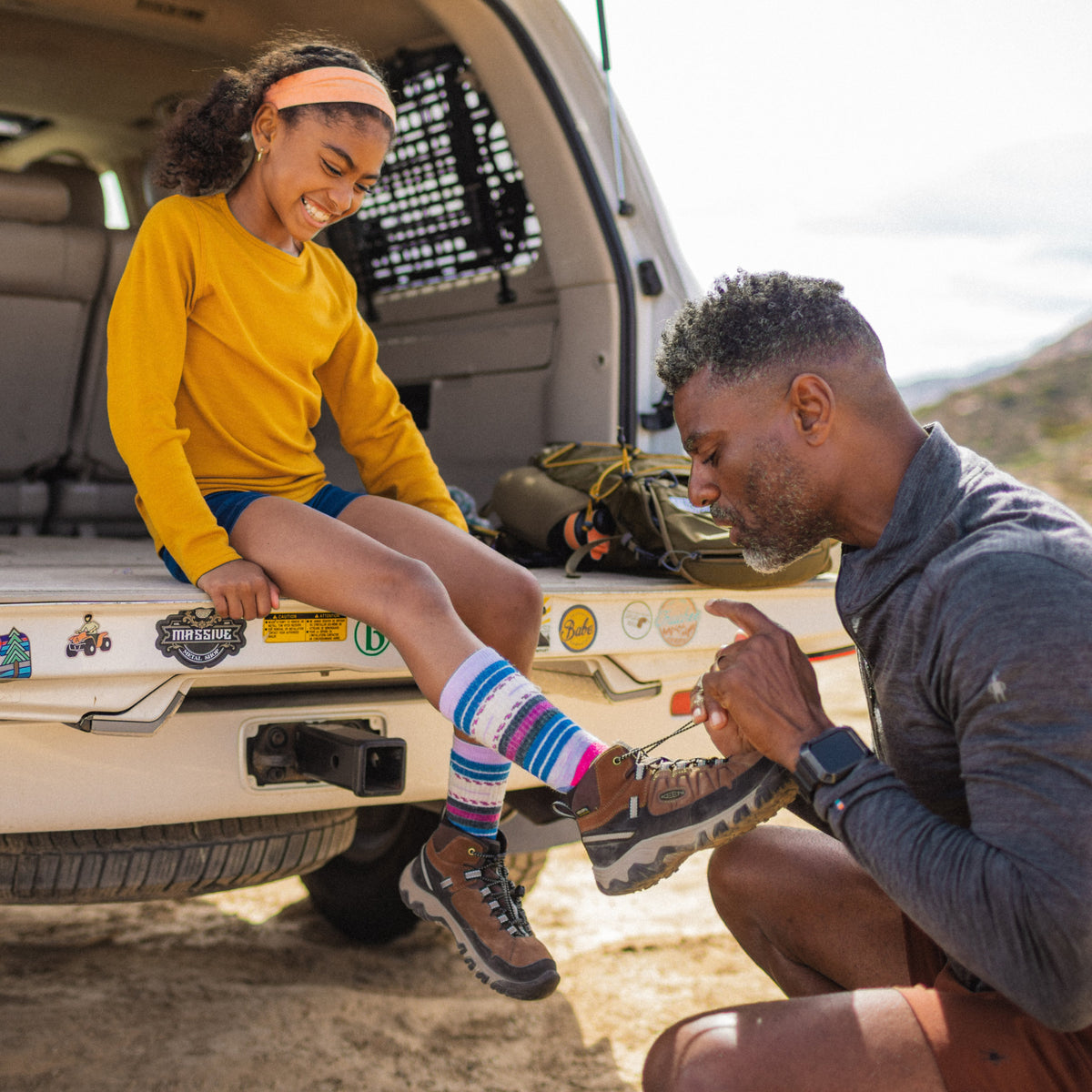 Smartwool Kids' Hike Margarita Crew Socks