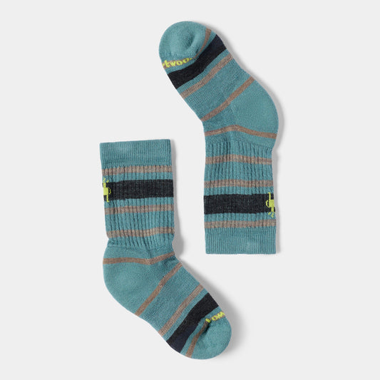 Smartwool Kids' Hike Striped Crew Socks