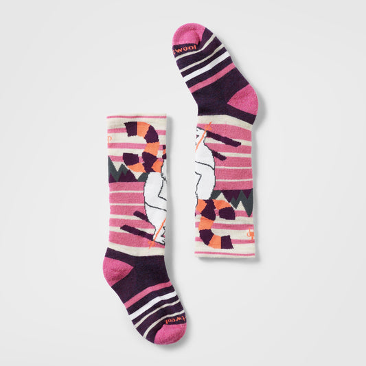 Smartwool Kids' Wintersport Yeti Pattern Over The Calf Socks