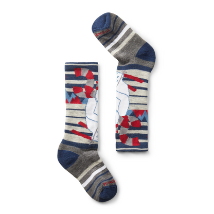 Smartwool Kids' Wintersport Yeti Pattern Over The Calf Socks