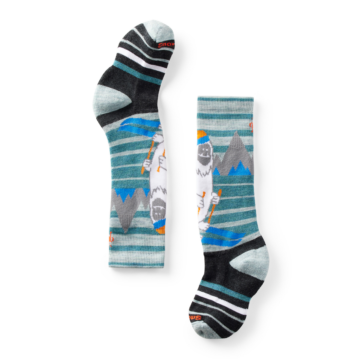 Smartwool Kids' Wintersport Yeti Pattern Over The Calf Socks