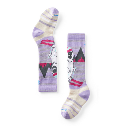 Smartwool Kids' Wintersport Yeti Pattern Over The Calf Socks