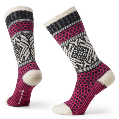 Smartwool Women's Everyday Cozy Popcorn Snowflake Crew Socks