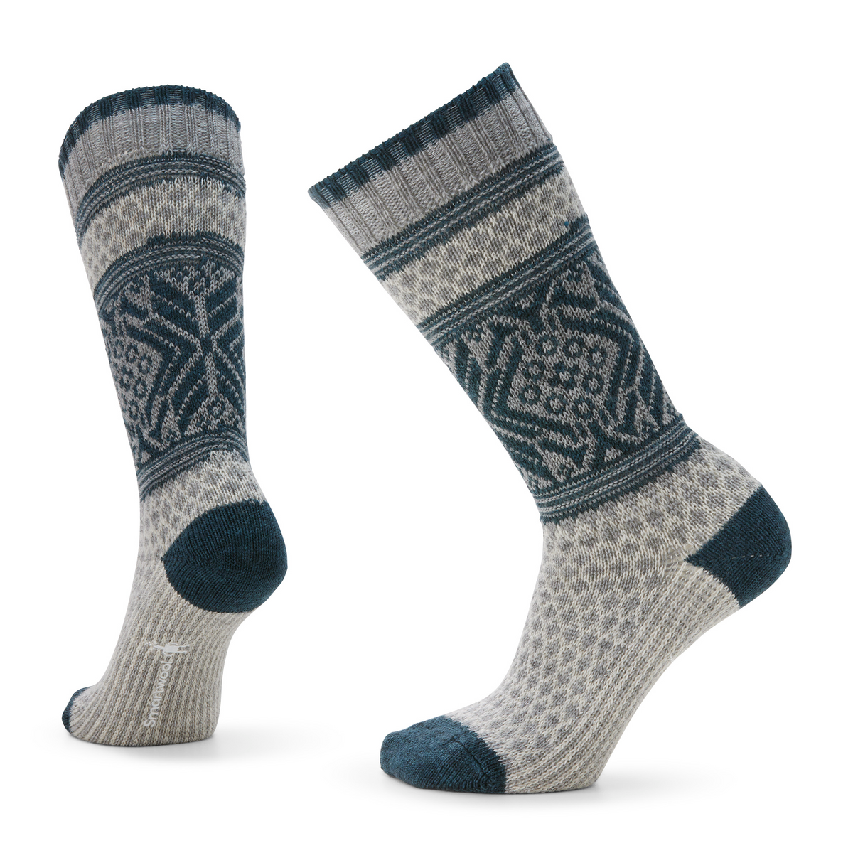 Smartwool Women's Everyday Cozy Popcorn Snowflake Crew Socks