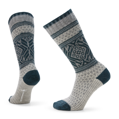 Smartwool Women's Everyday Cozy Popcorn Snowflake Crew Socks