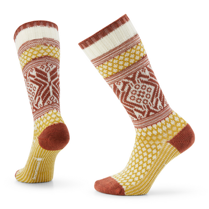 Smartwool Women's Everyday Cozy Popcorn Snowflake Crew Socks