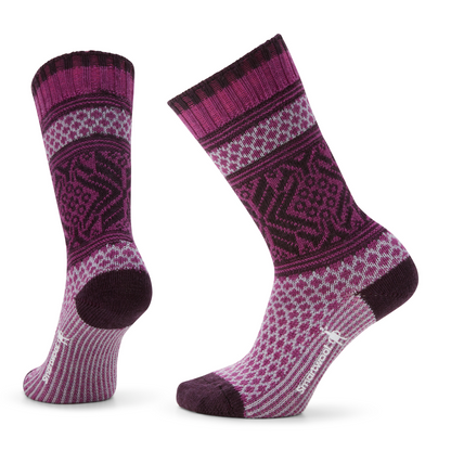 Smartwool Women's Everyday Cozy Popcorn Snowflake Crew Socks