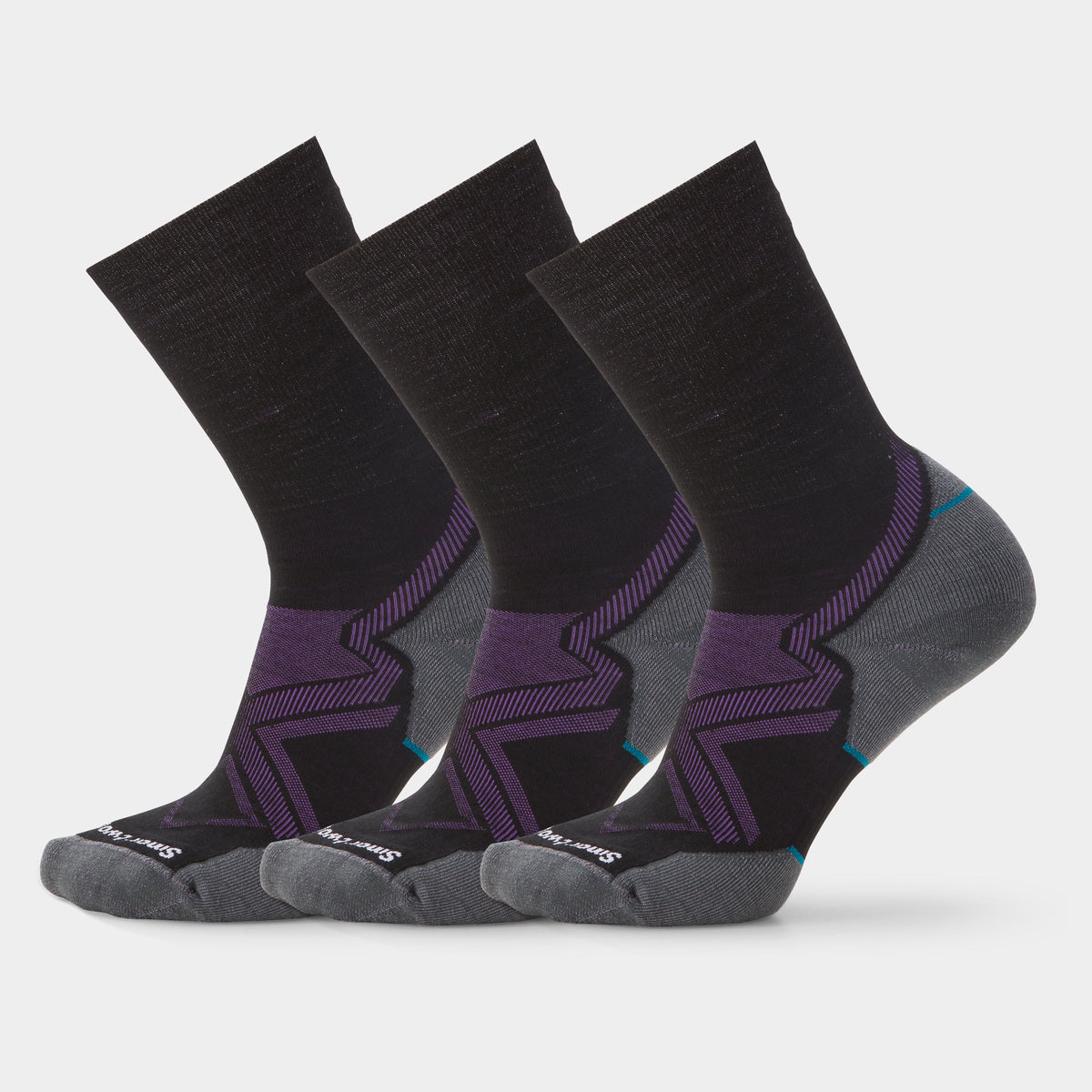 Smartwool Women's Run Cold Weather Crew Socks 3-Pack