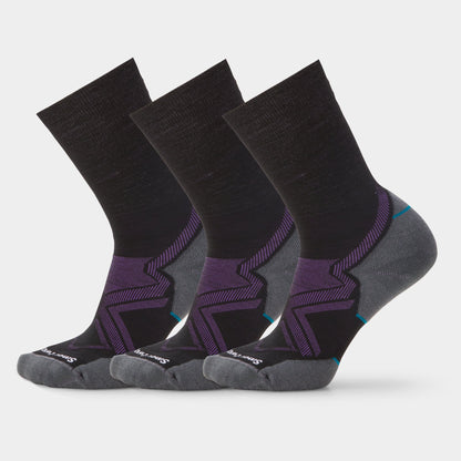 Smartwool Women's Run Cold Weather Crew Socks 3-Pack
