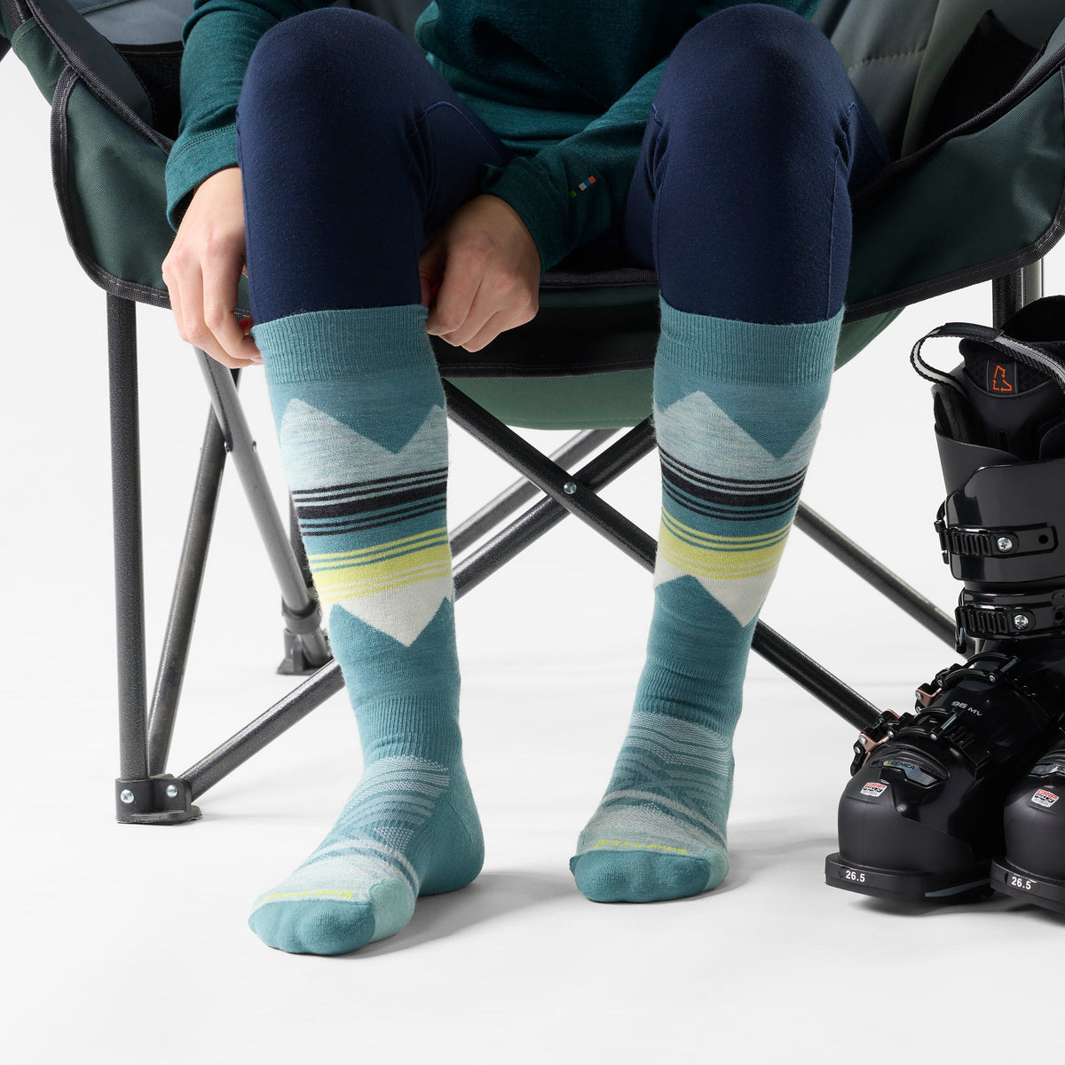 Smartwool Women's Ski Pattern Over The Calf Socks