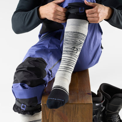Smartwool Snowboard Iguchi Pattern Over The Calf Socks