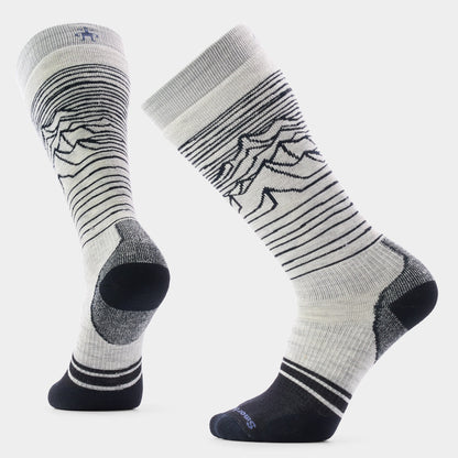 Smartwool Snowboard Iguchi Pattern Over The Calf Socks