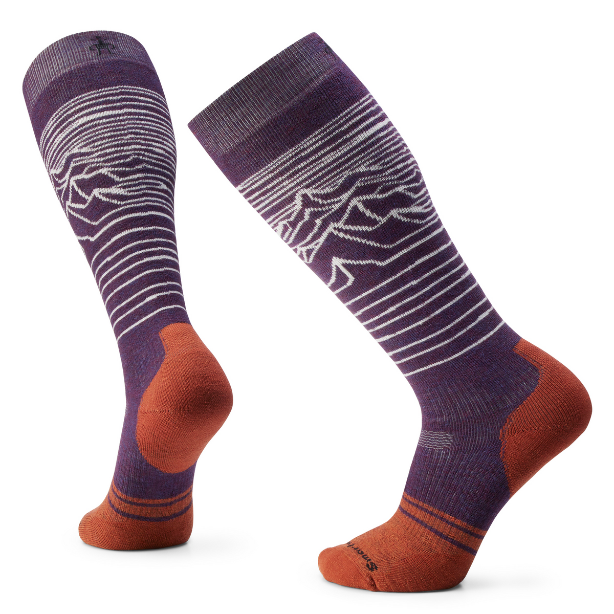 Smartwool Snowboard Iguchi Pattern Over The Calf Socks