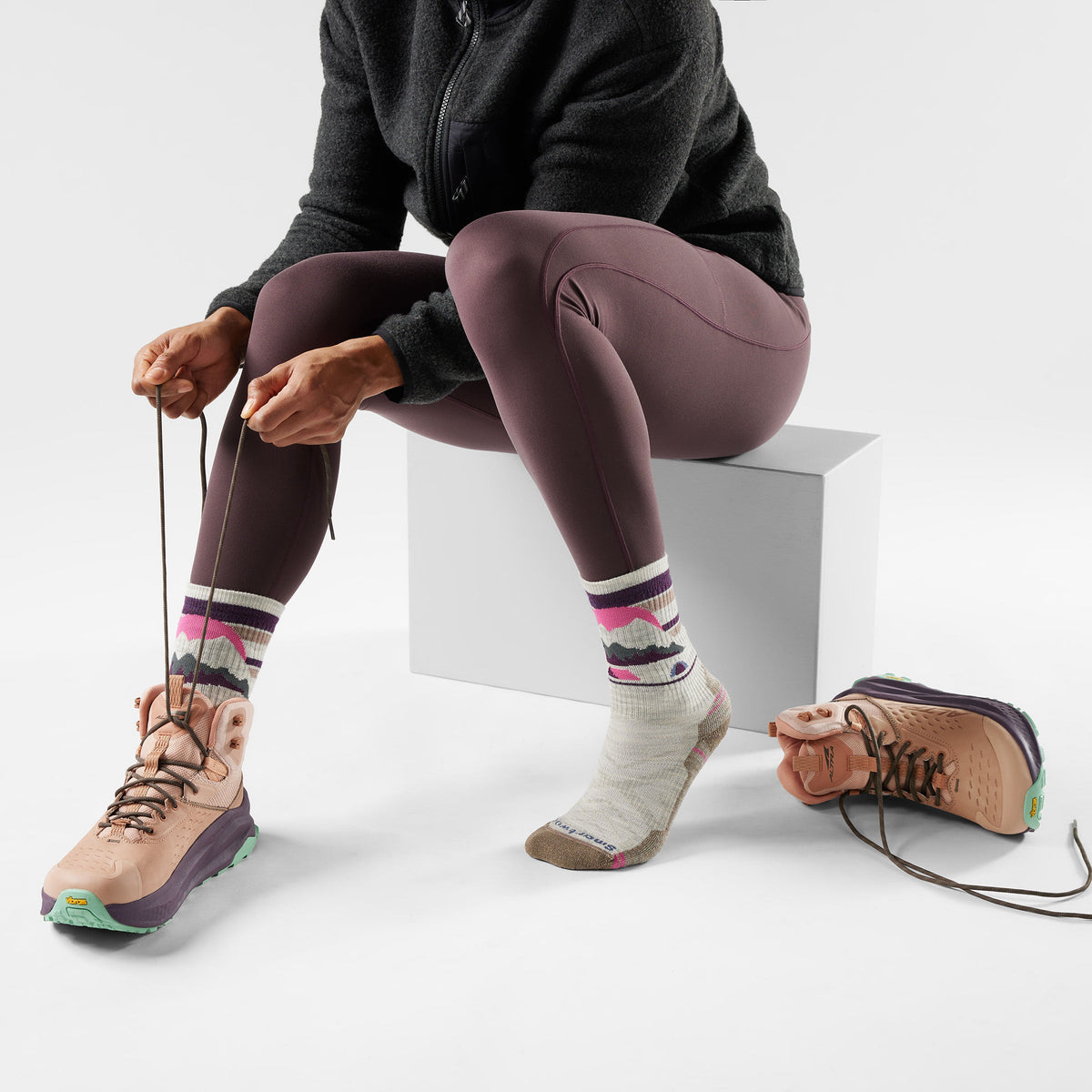 Smartwool Women's Hike Mountain Moon Crew Socks