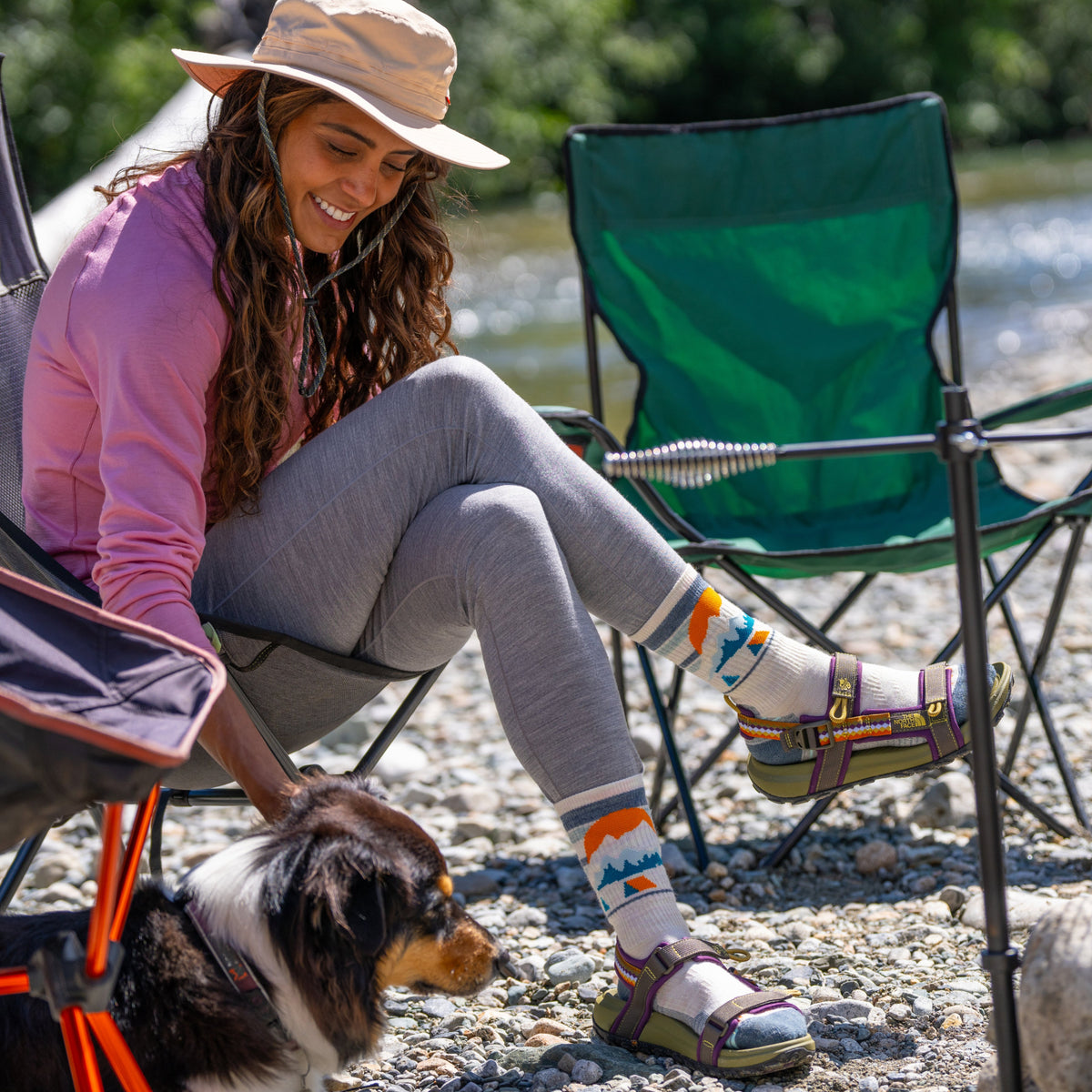 Smartwool Women's Hike Mountain Moon Crew Socks