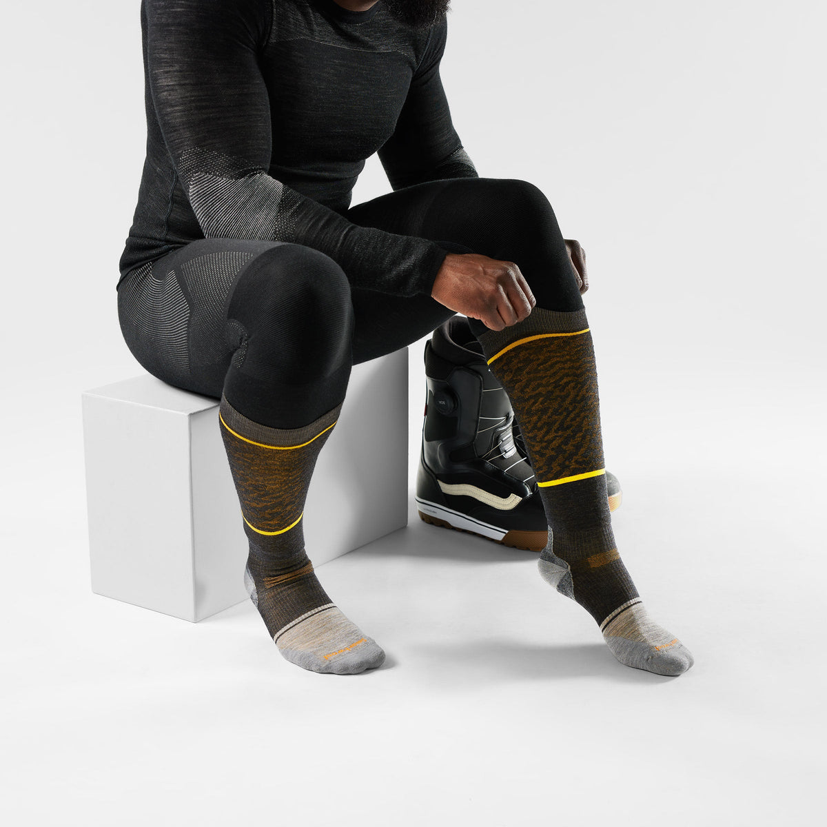 Smartwool Snowboard Retro Line Over The Calf Socks