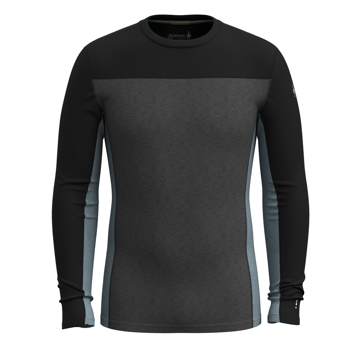 Smartwool Men's Classic Thermal Merino Base Layer Colorblock Crew
