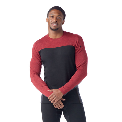 Smartwool Men's Classic Thermal Merino Base Layer Colorblock Crew