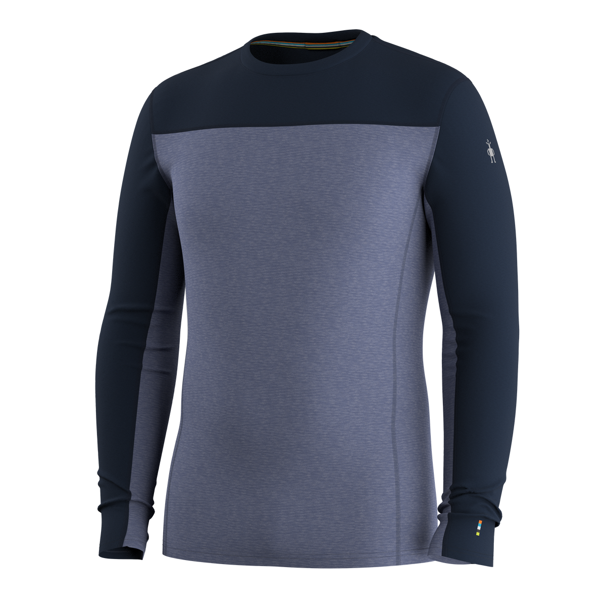Smartwool Men's Classic Thermal Merino Base Layer Colorblock Crew
