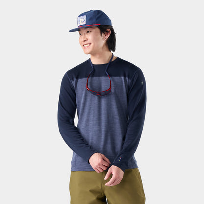Smartwool Men's Classic Thermal Merino Base Layer Colorblock Crew