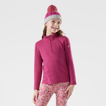 Smartwool Kids' Classic Thermal Merino Base Layer 1/4 Zip