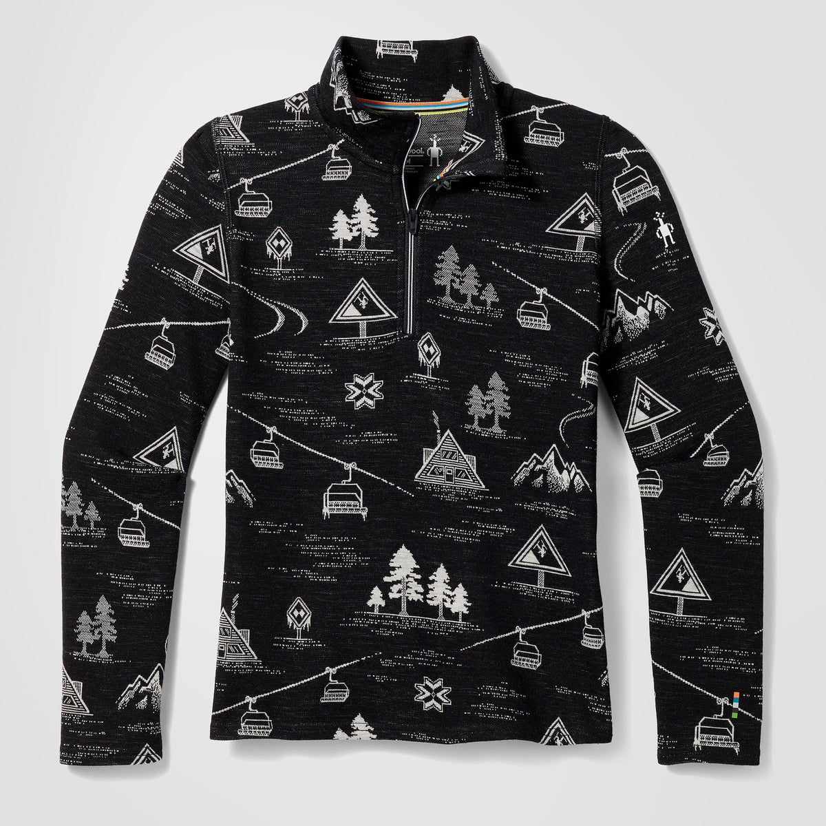 Smartwool Kids' Classic Thermal Merino Base Layer 1/4 Zip