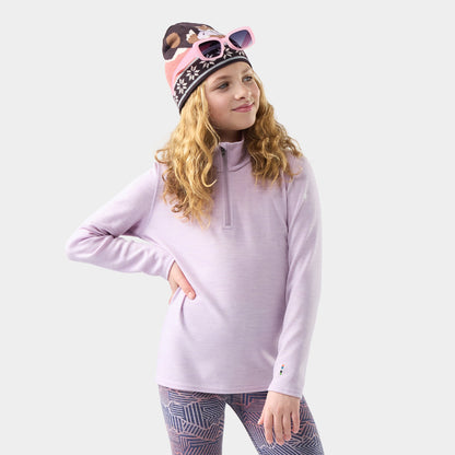 Smartwool Kids' Classic Thermal Merino Base Layer 1/4 Zip