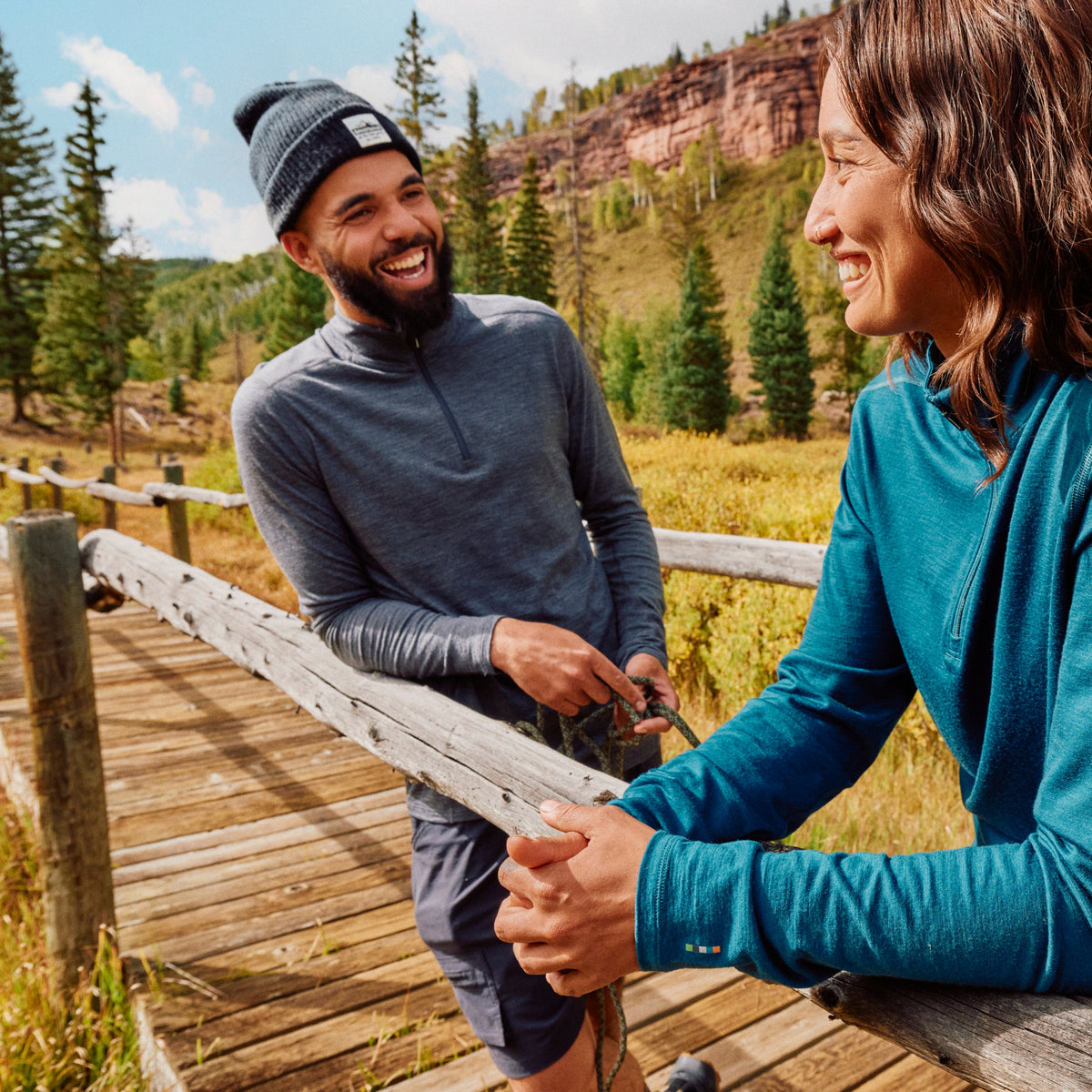 Smartwool Men's Classic All-Season Merino Base Layer 1/4 Zip