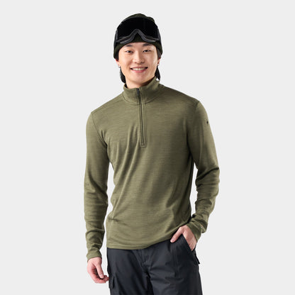 Smartwool Men's Classic Thermal Merino Base Layer 1/4 Zip
