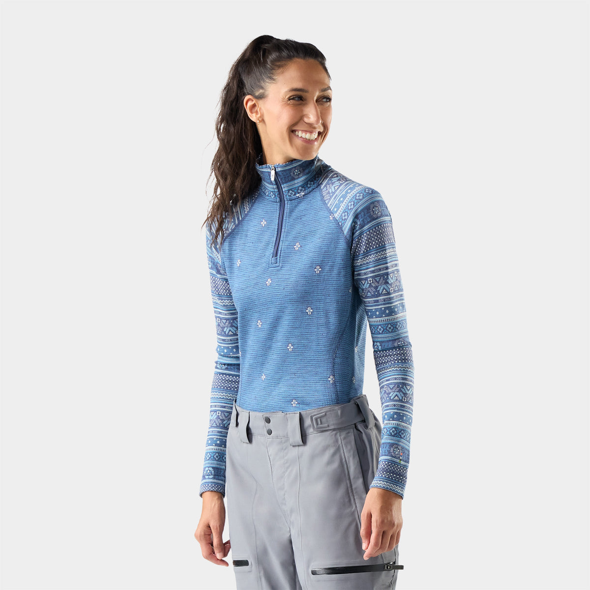 Smartwool Women's Classic Thermal Merino Base Layer 1/4 Zip