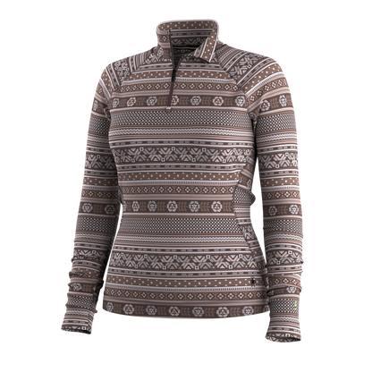 Smartwool Women's Classic Thermal Merino Base Layer 1/4 Zip