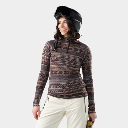 Smartwool Women's Classic Thermal Merino Base Layer 1/4 Zip