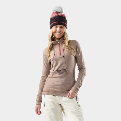 Smartwool Women's Classic Thermal Merino Base Layer 1/4 Zip