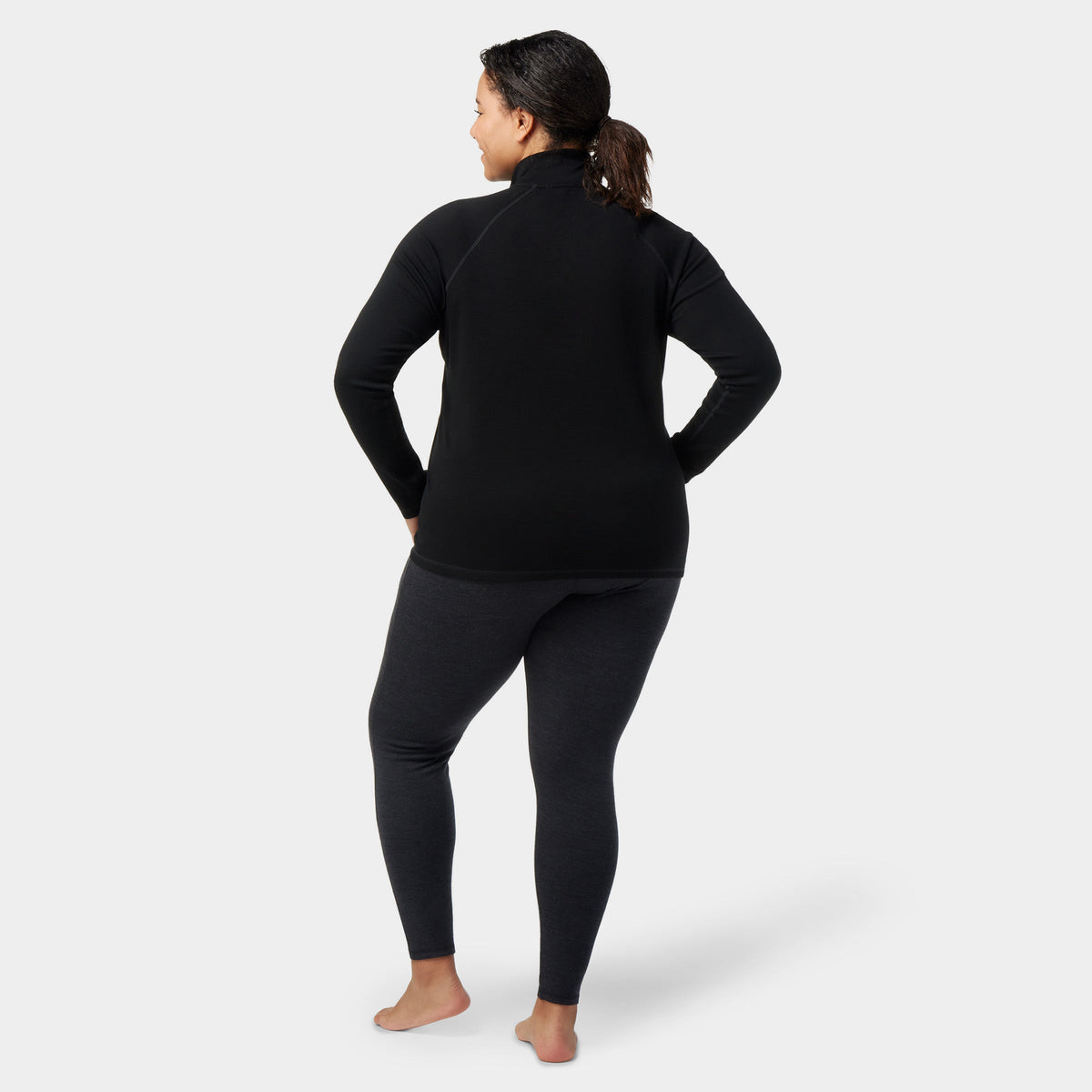 Smartwool Women's Classic Thermal Merino Base Layer 1/4 Zip Plus