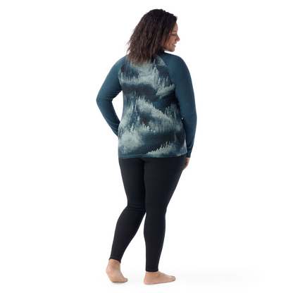 Smartwool Women's Classic Thermal Merino Base Layer 1/4 Zip Plus