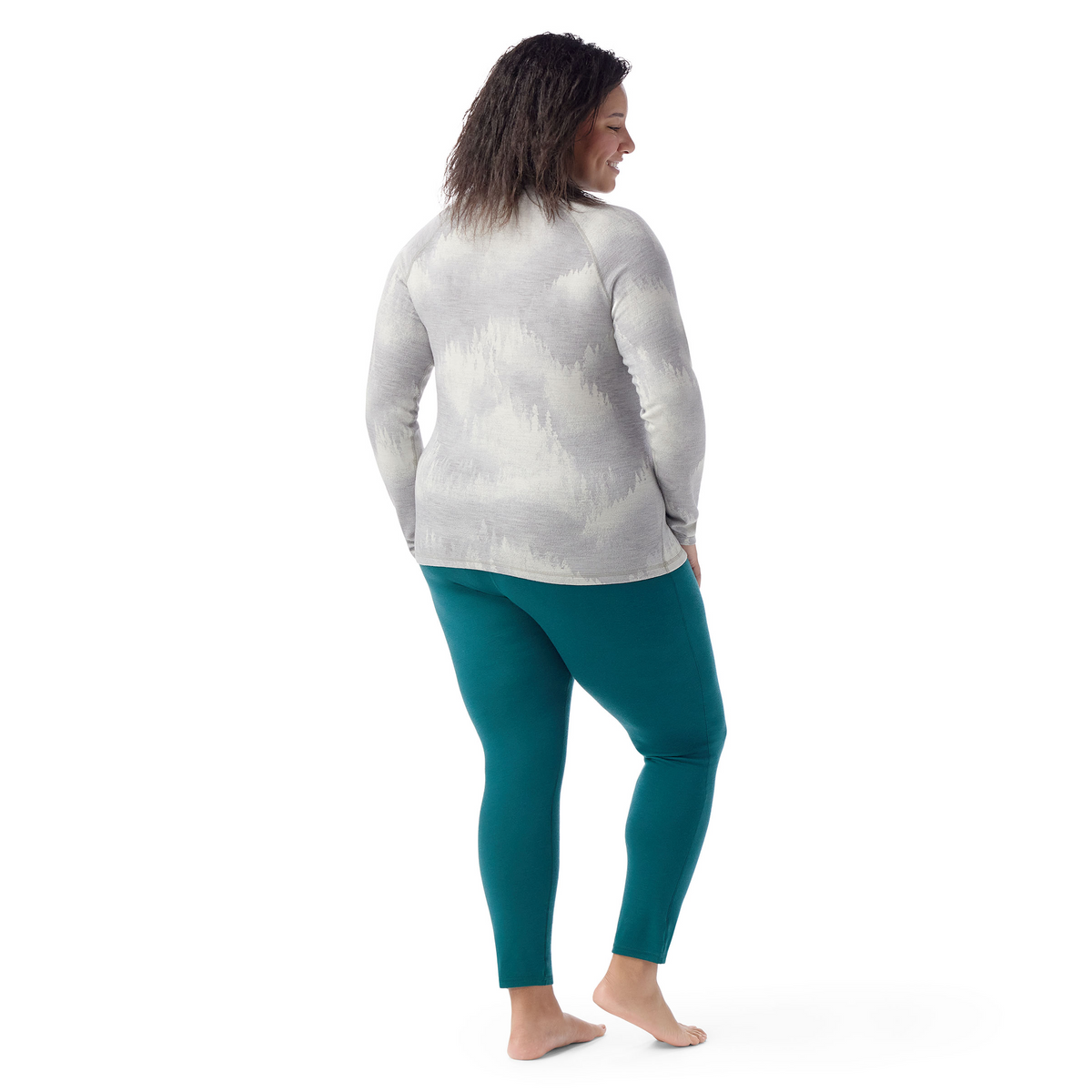 Smartwool Women's Classic Thermal Merino Base Layer 1/4 Zip Plus