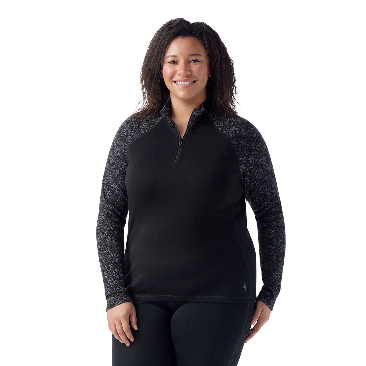 Smartwool Women's Classic Thermal Merino Base Layer 1/4 Zip Plus