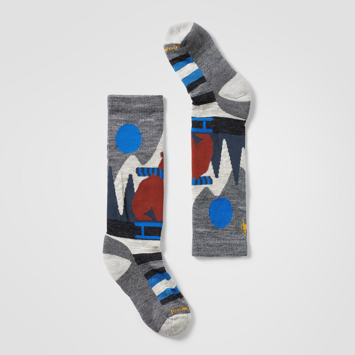Smartwool Kids' Ski Sleigh Bear Over The Calf Socks