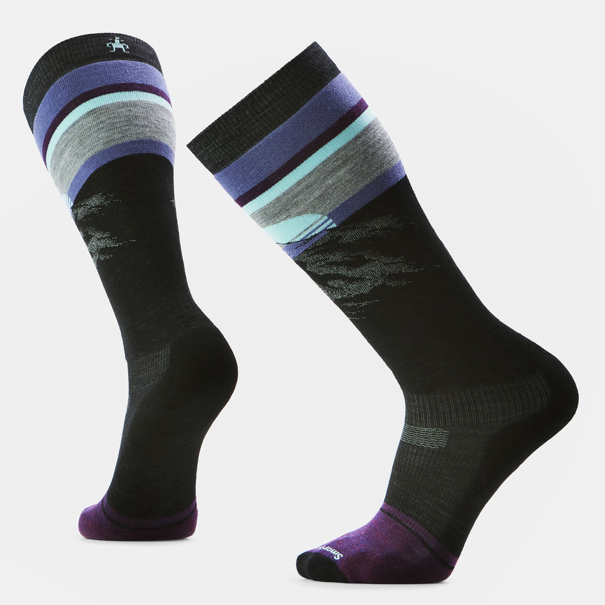 Smartwool Snowboard Mountain Sunrise Over The Calf Socks