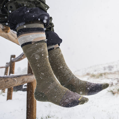 Smartwool Snowboard Mountain Sunrise Over The Calf Socks