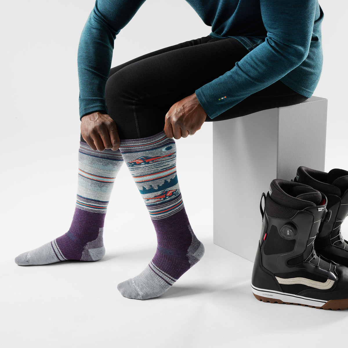 Smartwool Snowboard Snowmobile Over The Calf Socks