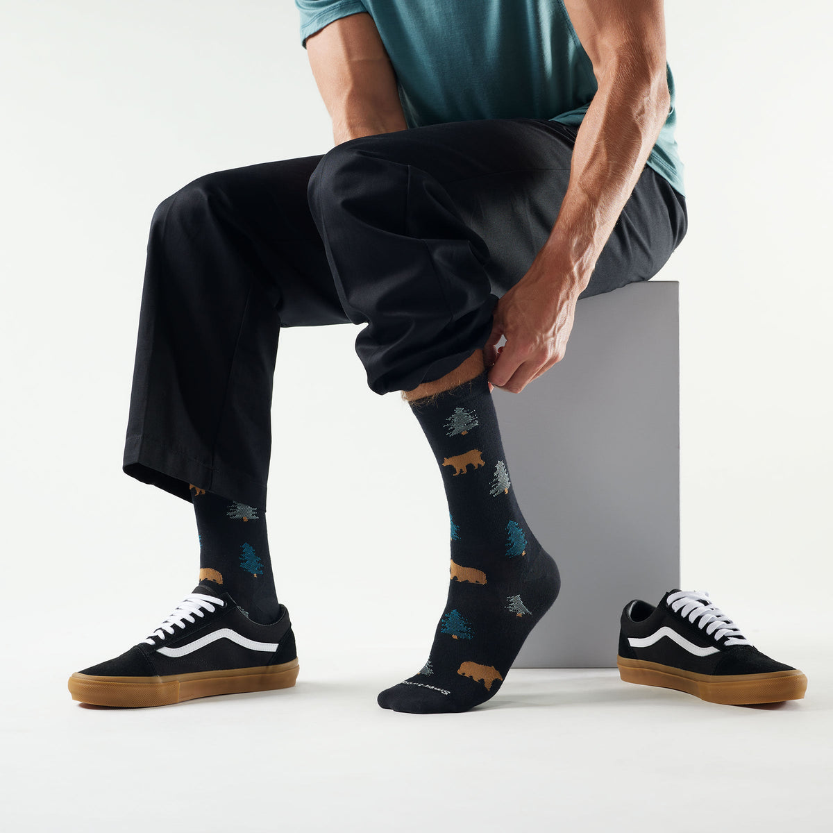 Smartwool Everyday Through the Trees Crew Socks